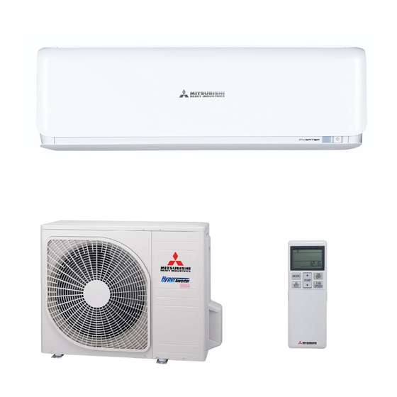 Mitsubishi Electric SRK20ZSX-W Manuel De L'utilisateur