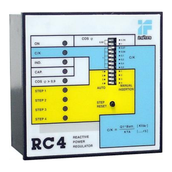 ITALFARAD RC4 Manuels