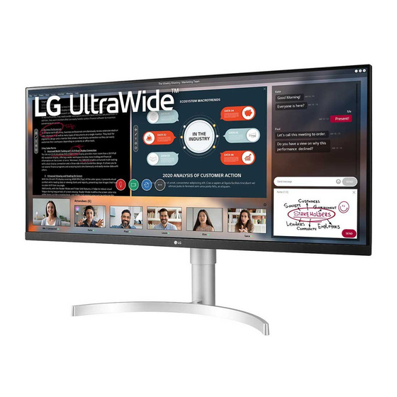 LG UltraWide 34WN650-W Manuel D'utilisation