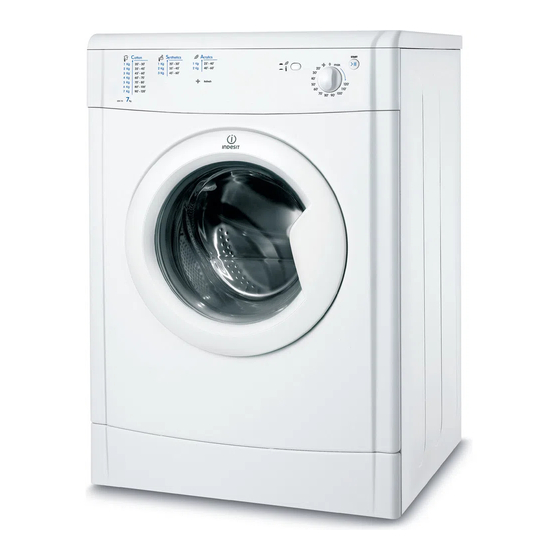 Indesit IDV 75 Mode D'emploi