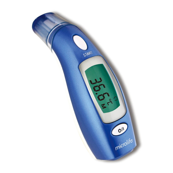 Microlife IFR 100 Manuel D'utilisation