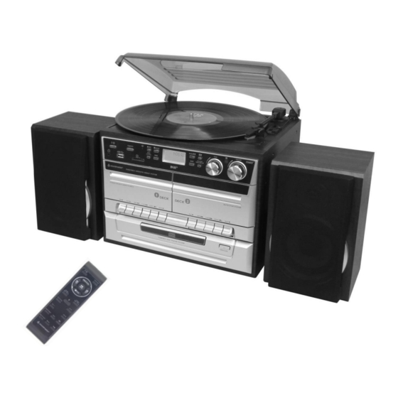 SOUNDMASTER MCD5550 Mode D'emploi