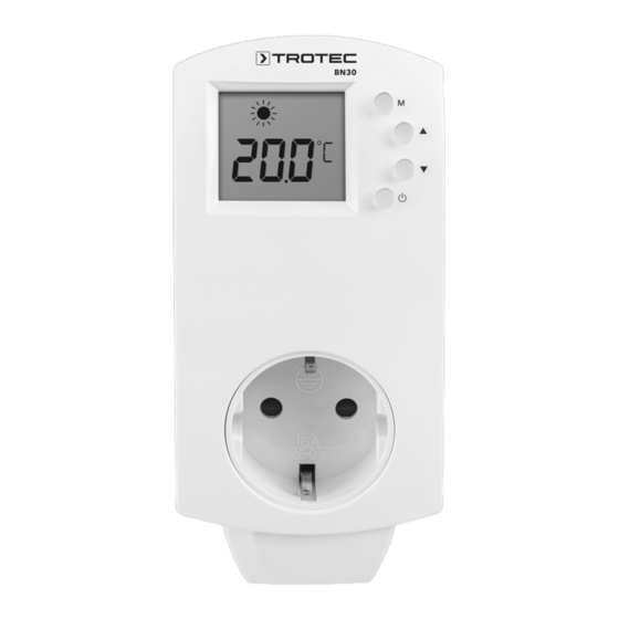Trotec BN30 Mode D'emploi