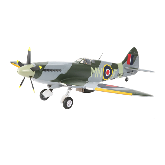 Horizon Hobby E-flite Spitfire Mk XIV 1.2m Manuel D'utilisation