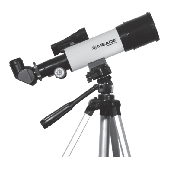 Meade Adventure Scope Série Mode D'emploi