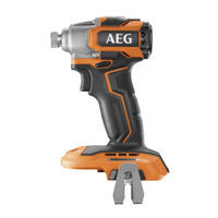 AEG BSS18S12BL Notice Originale