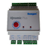 Swegon IQnomic plus Mode D'emploi