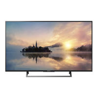 Sony Bravia KD-65X7000E Mode D'emploi