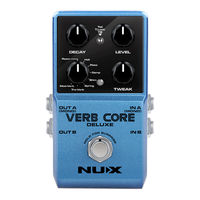 Nux VERB CORE DELUXE Mode D'emploi