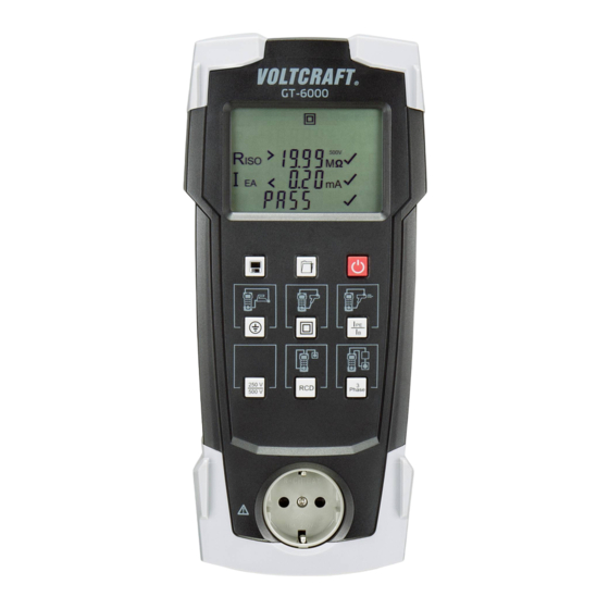 VOLTCRAFT GT-6000 v2 Mode D'emploi