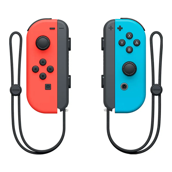 Nintendo Switch Joy-Con Mode D'emploi