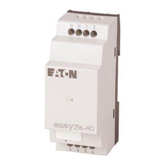 Eaton Easy EZ256-HCI Notice D'installation