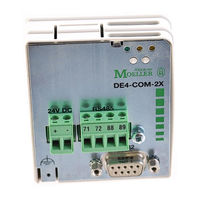 Moeller DE4-COM-2X Manuel
