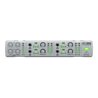 Behringer Miniamp AMP800 Manuel D'utilisation