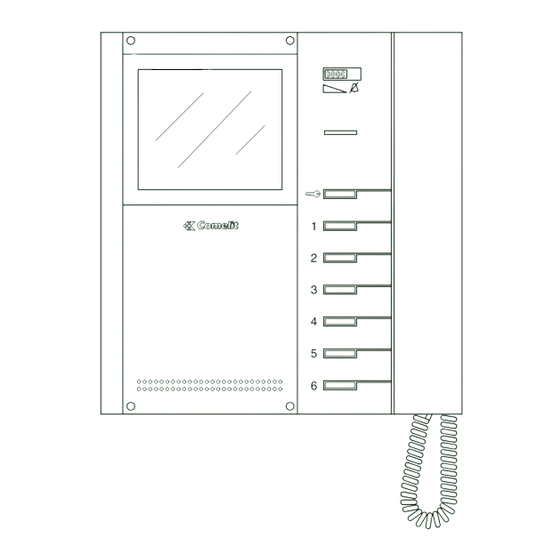 Comelit SIMPLEBUS2 Bravo Serie Feuille Technique