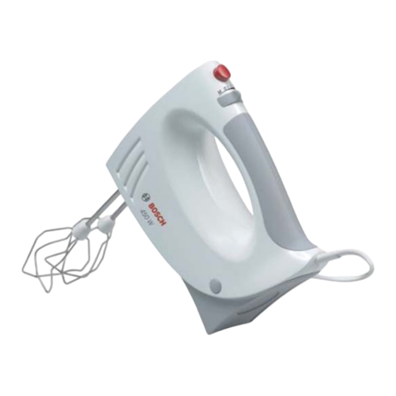 Bosch MFQ3530 Mode D'emploi
