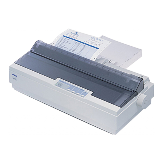 Epson FX-870 Guide De L'utilisateur