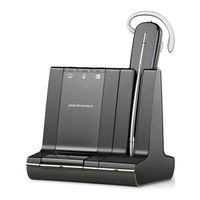 Plantronics Savi W740-M Guide D'utilisation