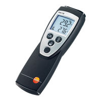 Testo 720 Mode D'emploi