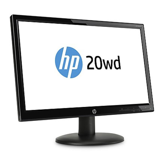 HP 20wd Guide D'utilisation