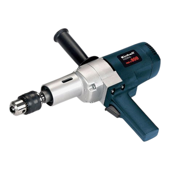 EINHELL Global FMR-G 800 Mode D'emploi