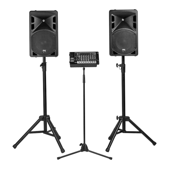 IMG STAGELINE PMX-500SET Mode D'emploi
