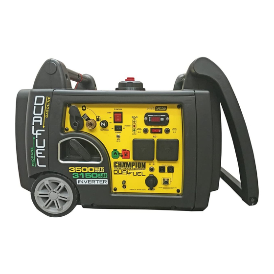 Champion Global Power Equipment 73001I-DF Manuel Du Propriétaire