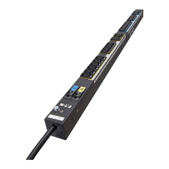 Eaton ePDU G3 Démarrage Rapide