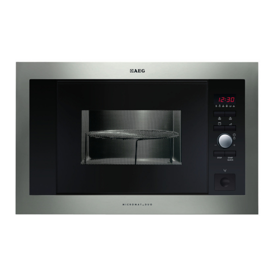 AEG MCD1753E Guide De L'utilisateur