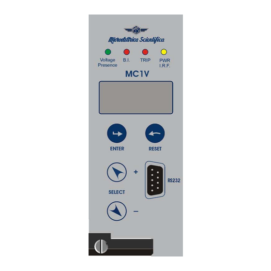 MICROENER MC1V Manuel D'utilisation