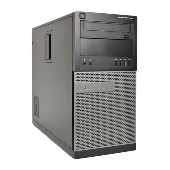 Dell OptiPlex 7010 Installation Et Caractéristiques