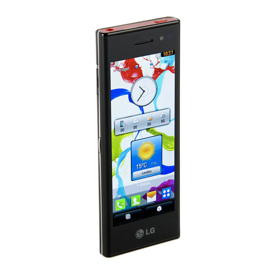 LG BL40 Guide De L'utilisateur