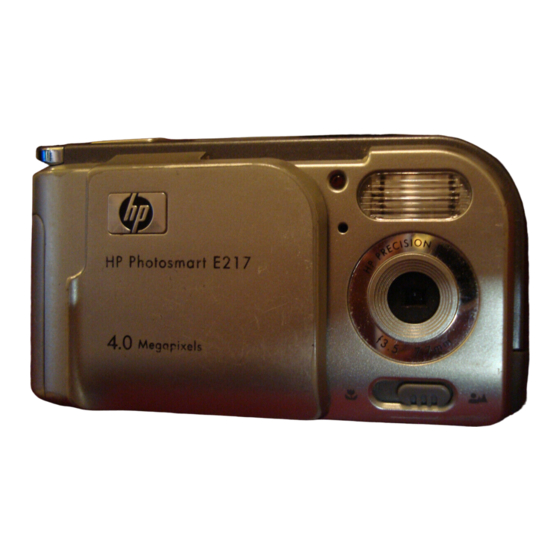 HP Photosmart E217 Manuel De L'utilisateur