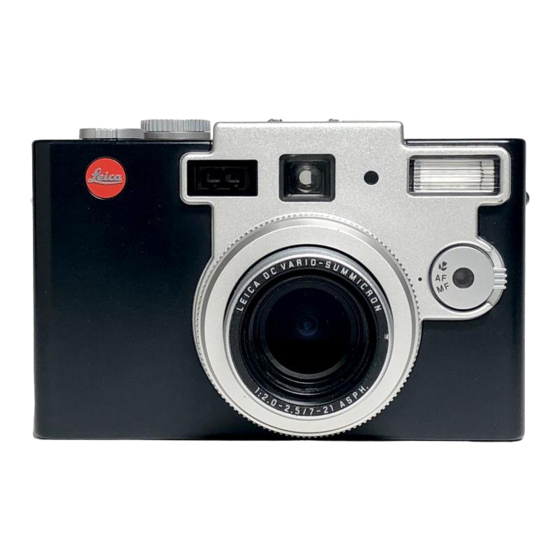 Leica DIGILUX 1 Manuels