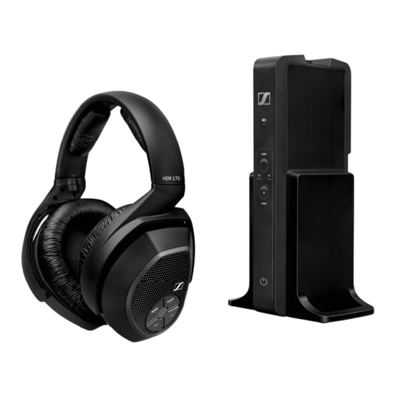 Sennheiser RS 195 Notice D'emploi