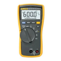 Fluke 114 Mode D'emploi