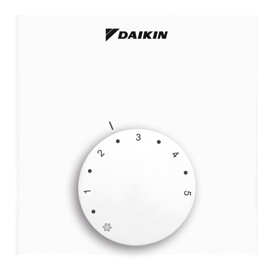 Daikin EKWCTRAN1V3 Guide Rapide