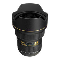 Nikon AF-S NIKKOR Manuel D'utilisation