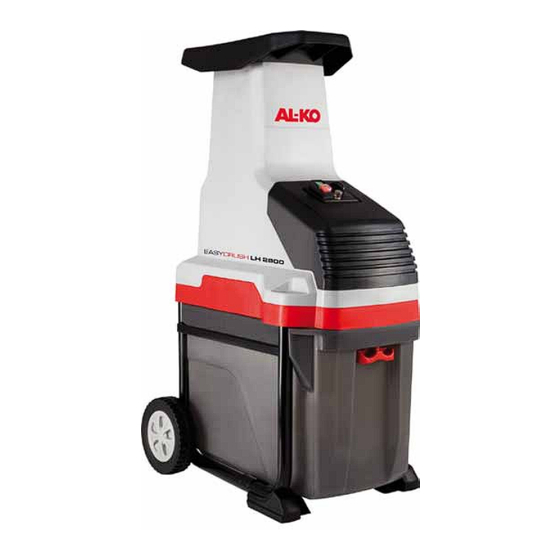 AL-KO EASY CRUSH LH2800 Notice D'emploi