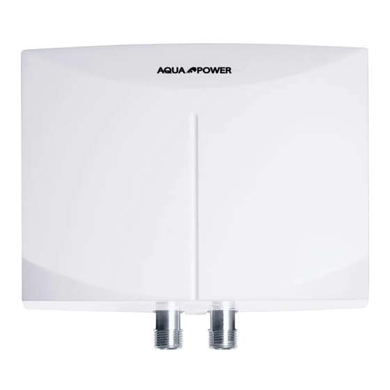 Aqua Power AQM 2-1 Mode D'emploi Et Installation