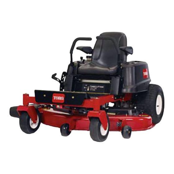 Toro TimeCutter Z5035 Manuel De L'utilisateur