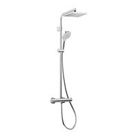 Hansgrohe Moventa E Showerpipe 230 1jet EcoSmart 26767000 Mode D'emploi / Instructions De Montage