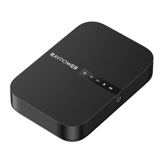 Ravpower FILEHUB RP-WD009 Guide Utilisateur