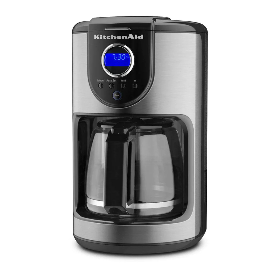 KitchenAid KCM112 Manuel D'utilisation