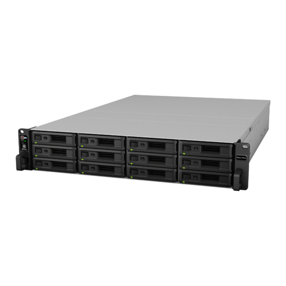 Synology RackStation RS3617RPxs Manuels