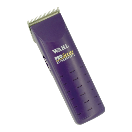 Wahl 8550 Manuel D'utilisation