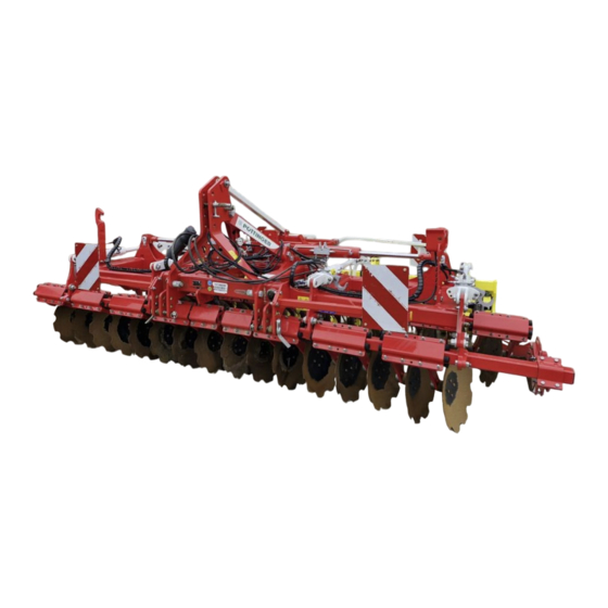 Pottinger TERRADISC 4001 K +T Notice D'utilisation