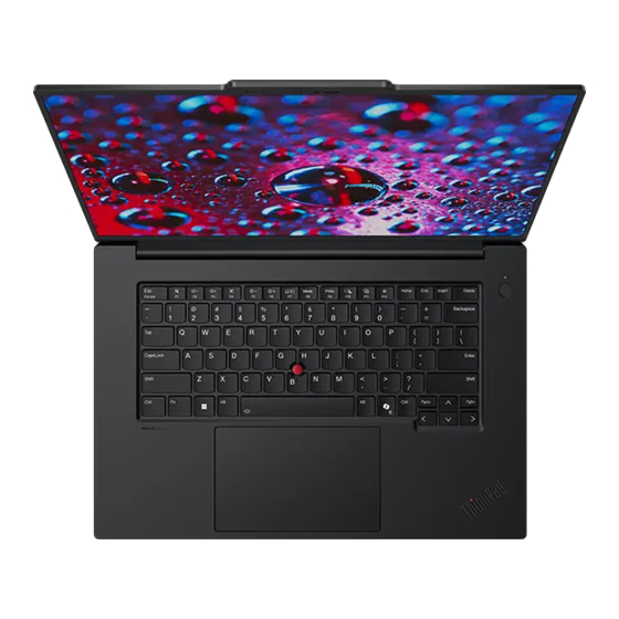 Lenovo ThinkPad P1 Gen 7 Guide Rapide