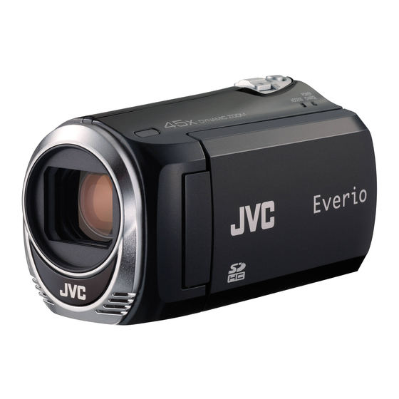 JVC Everio GZ-MS110 Mode D'emploi