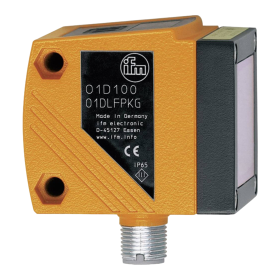 IFM Electronic O1D100 Notice De Montage